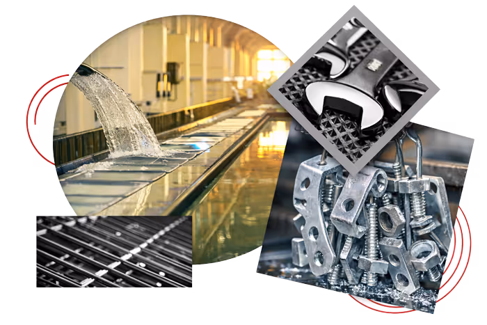 Maquinaria de zincado para industria metalmecánica en Chihuahua