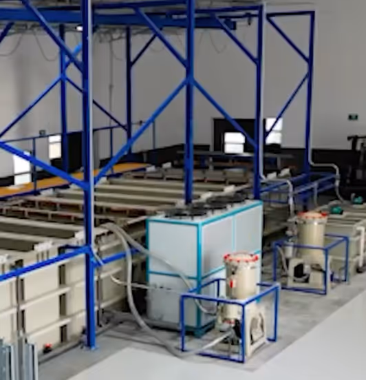 Instalaciones de maquinaria en Zincmaster